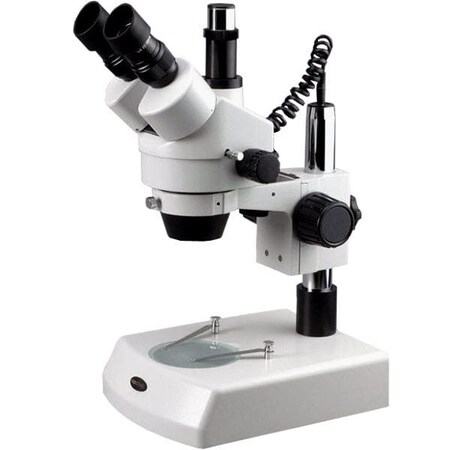 Amscope 3.5X-45X Trinocular Stereo Zoom Microscope With Dual Halogen Lights SM-2TX